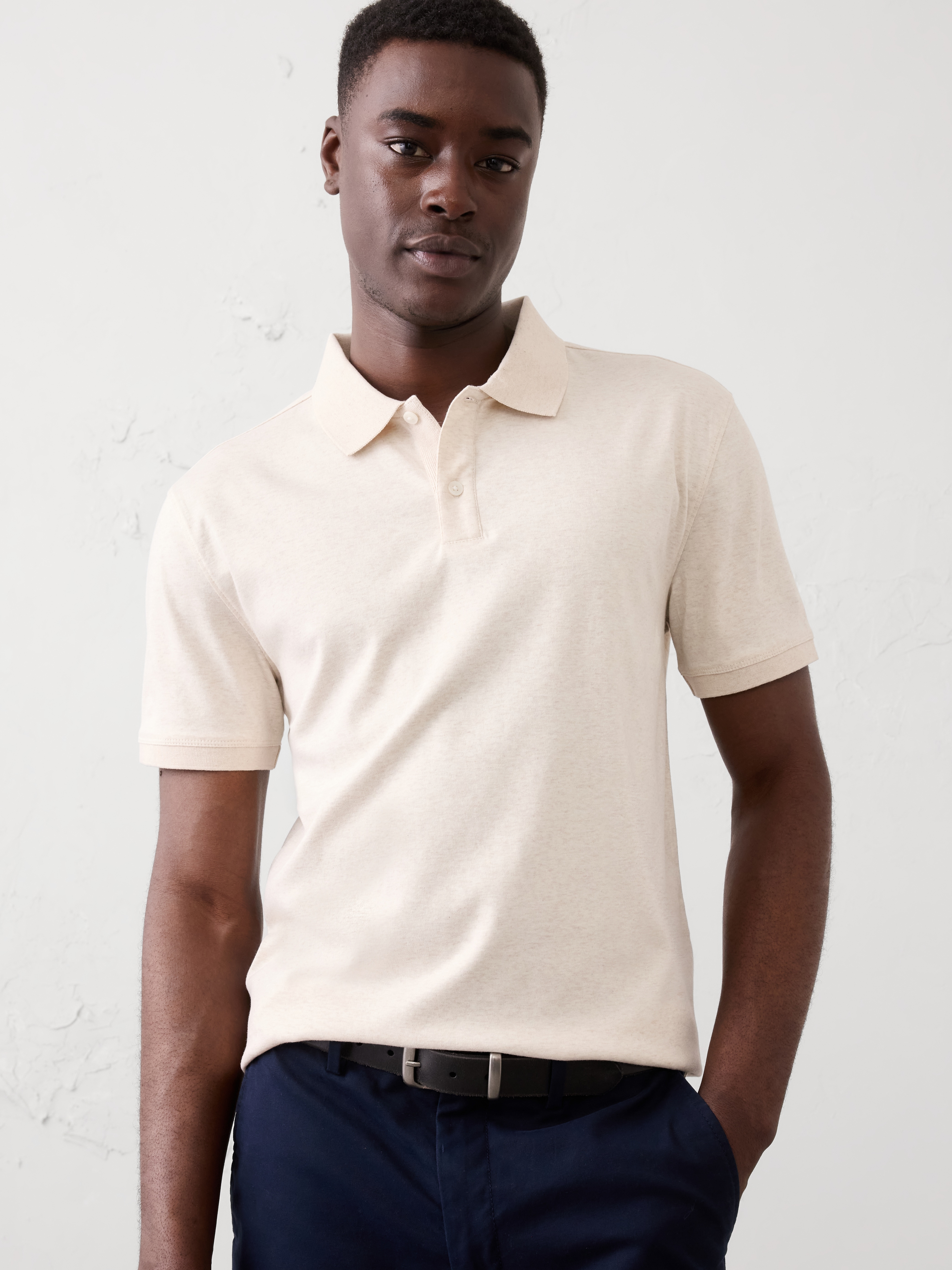 Slim Luxe Touch Polo