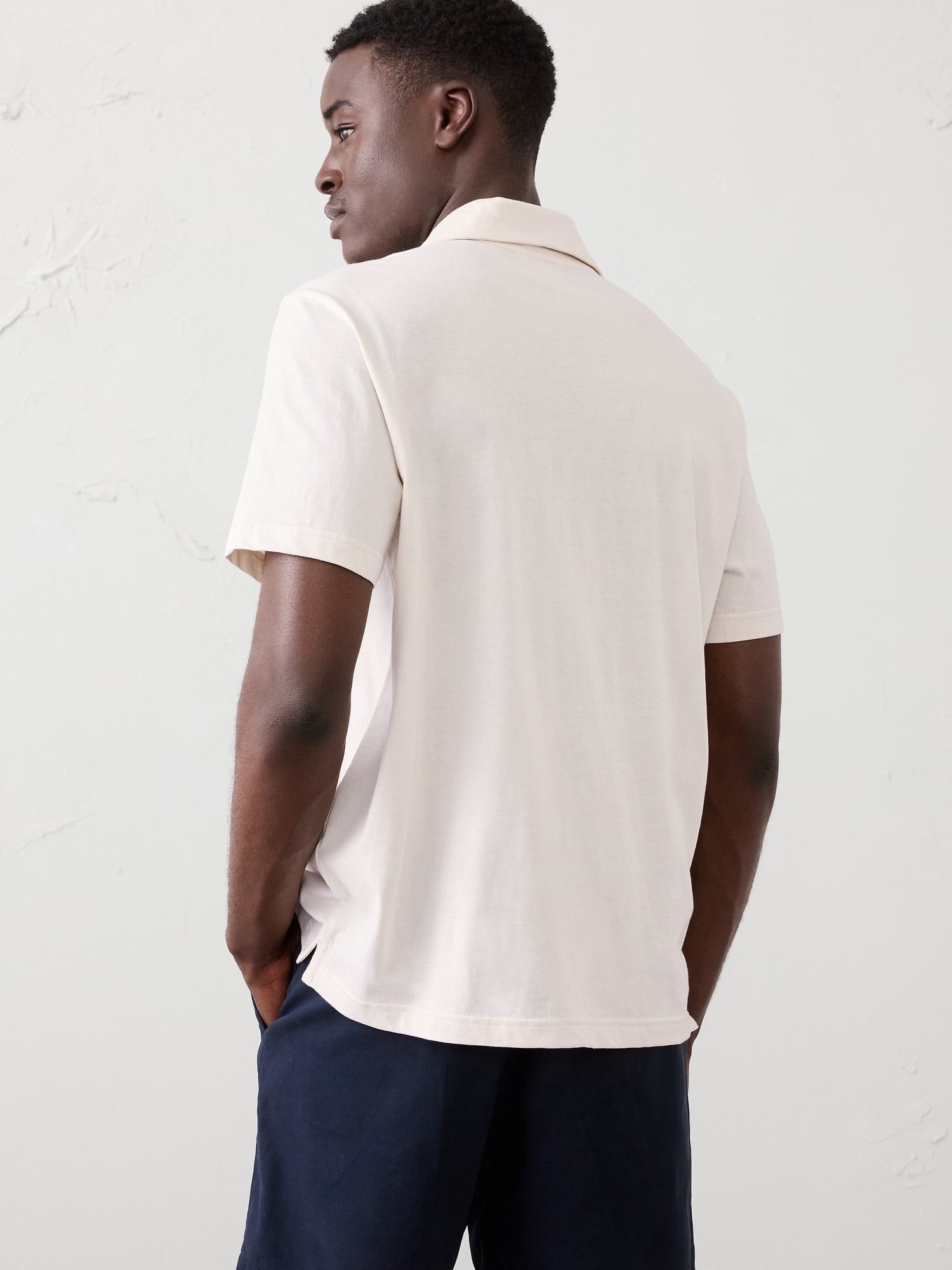 Image number 2 showing, Standard-Fit Knit Resort Shirt