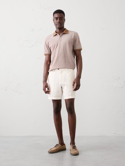 Standard-Fit Pique Polo