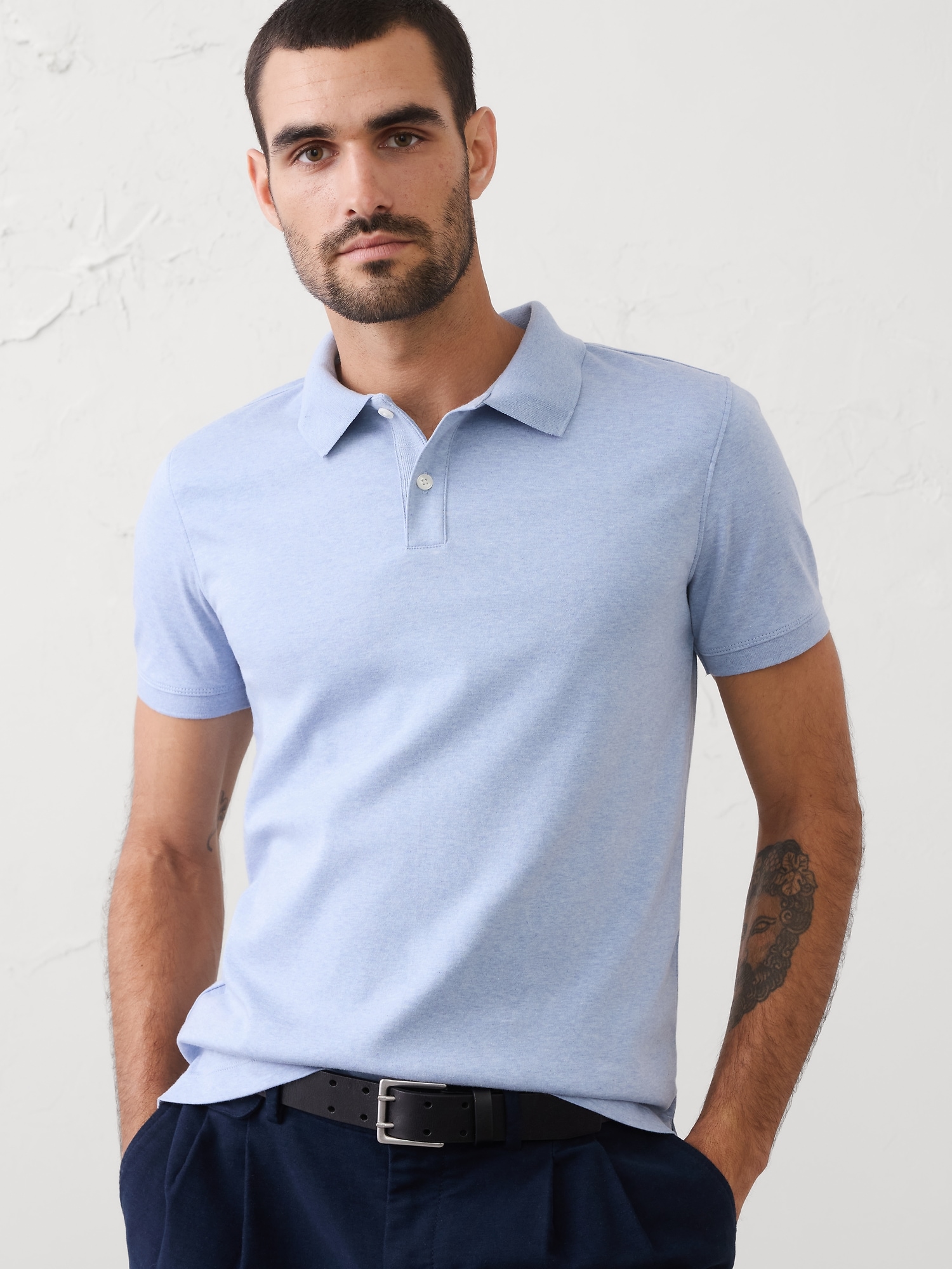 Slim Luxe Touch Polo