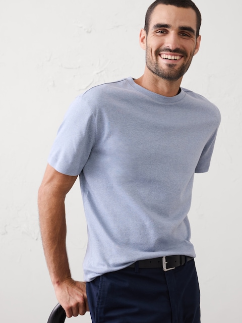 Luxe Touch Crew-Neck T-Shirt