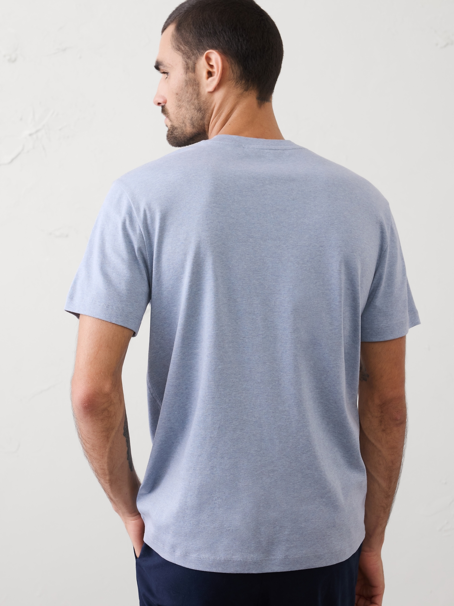 Image number 2 showing, Luxe Touch Crew-Neck T-Shirt