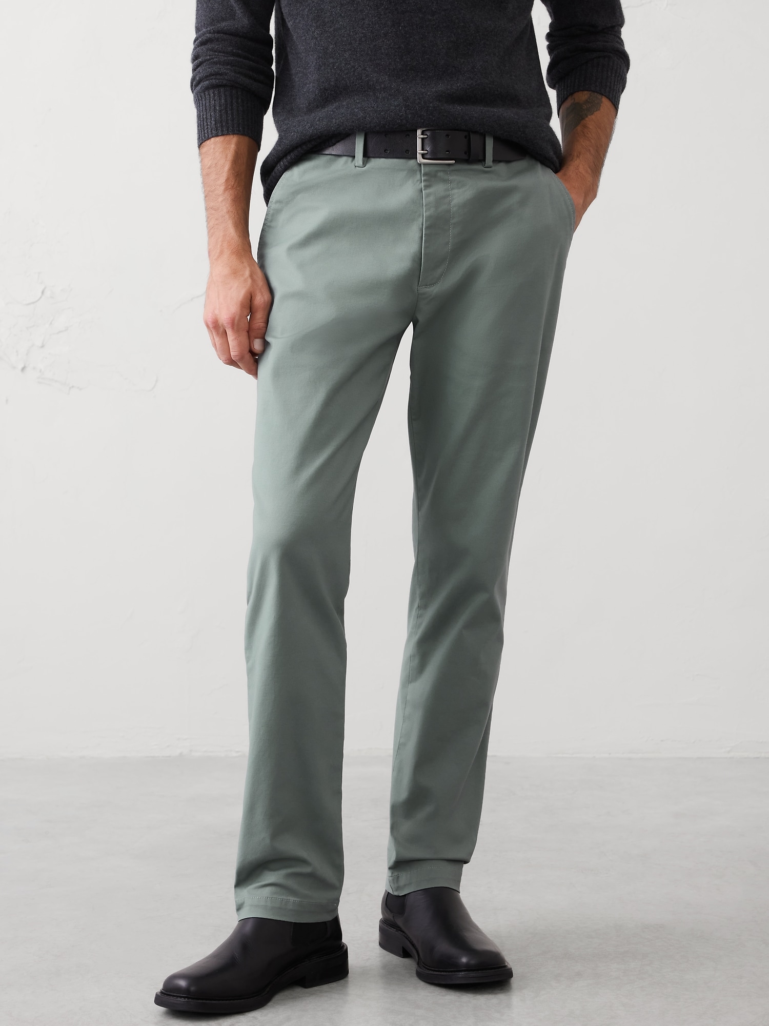 Image number 3 showing, Slim-Straight Lived-In Chino