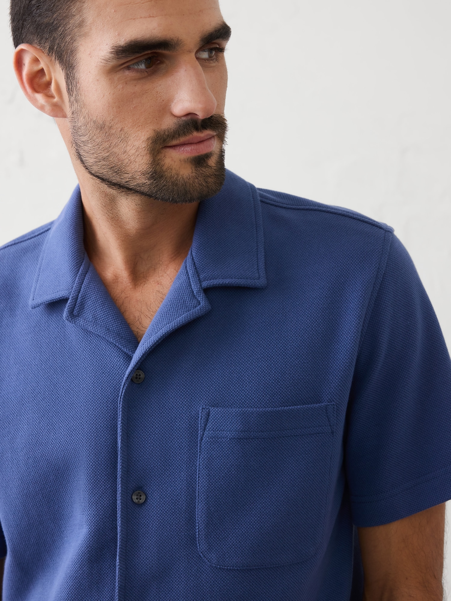 Image number 3 showing, Standard-Fit Textured Resort Polo