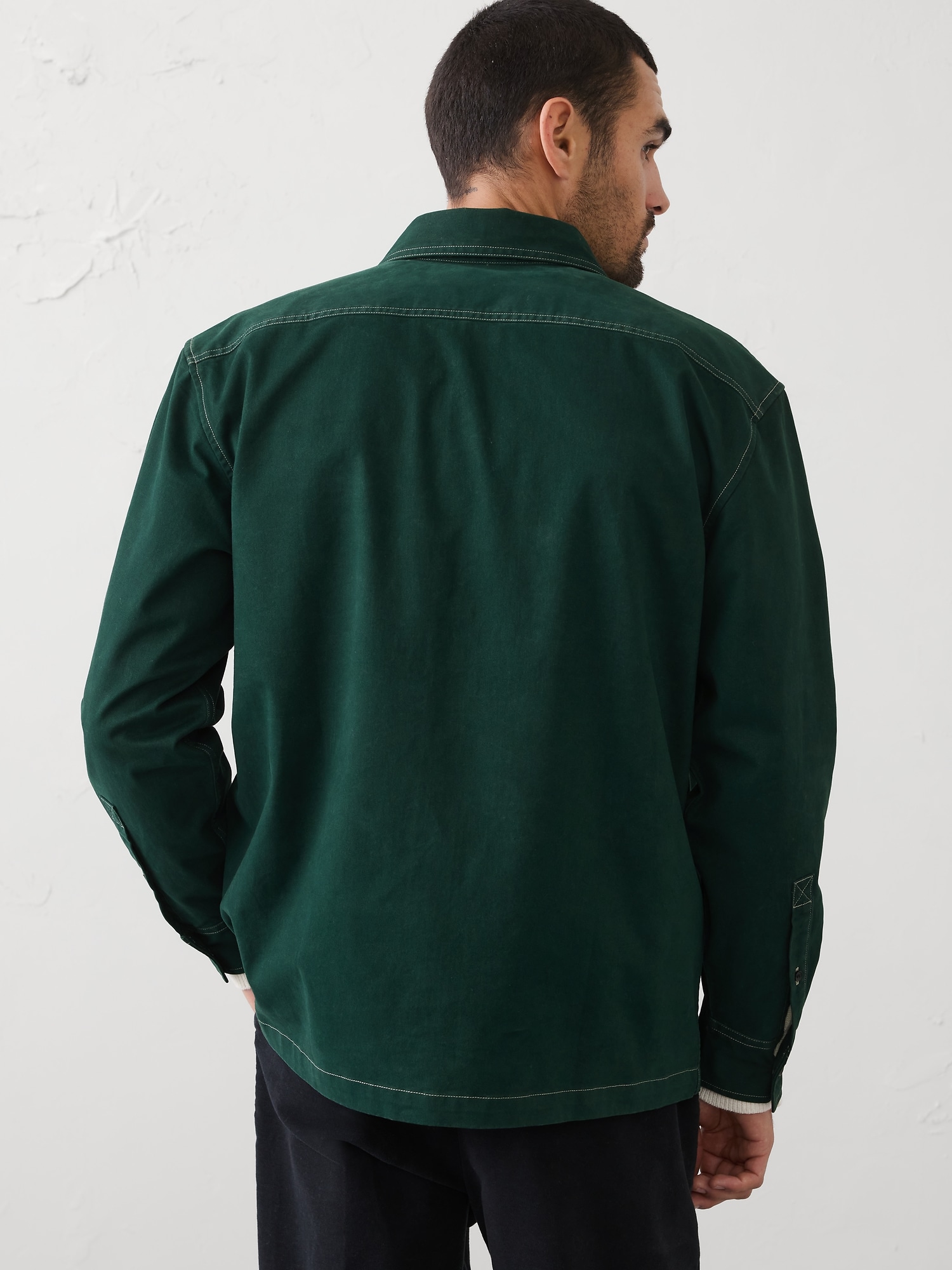Image number 4 showing, Relaxed-Fit Surplus Overshirt