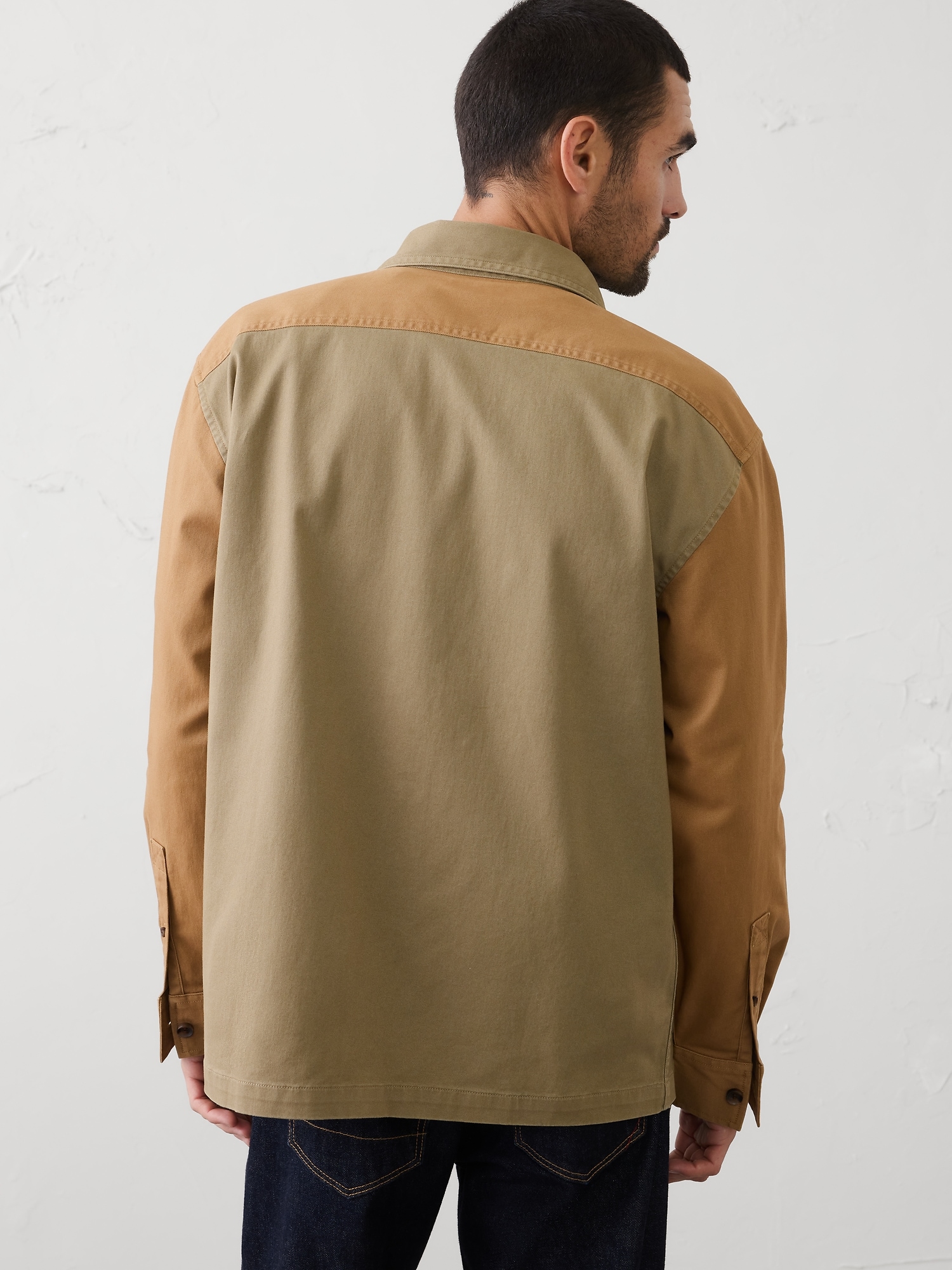 Image number 6 showing, Relaxed-Fit Surplus Overshirt