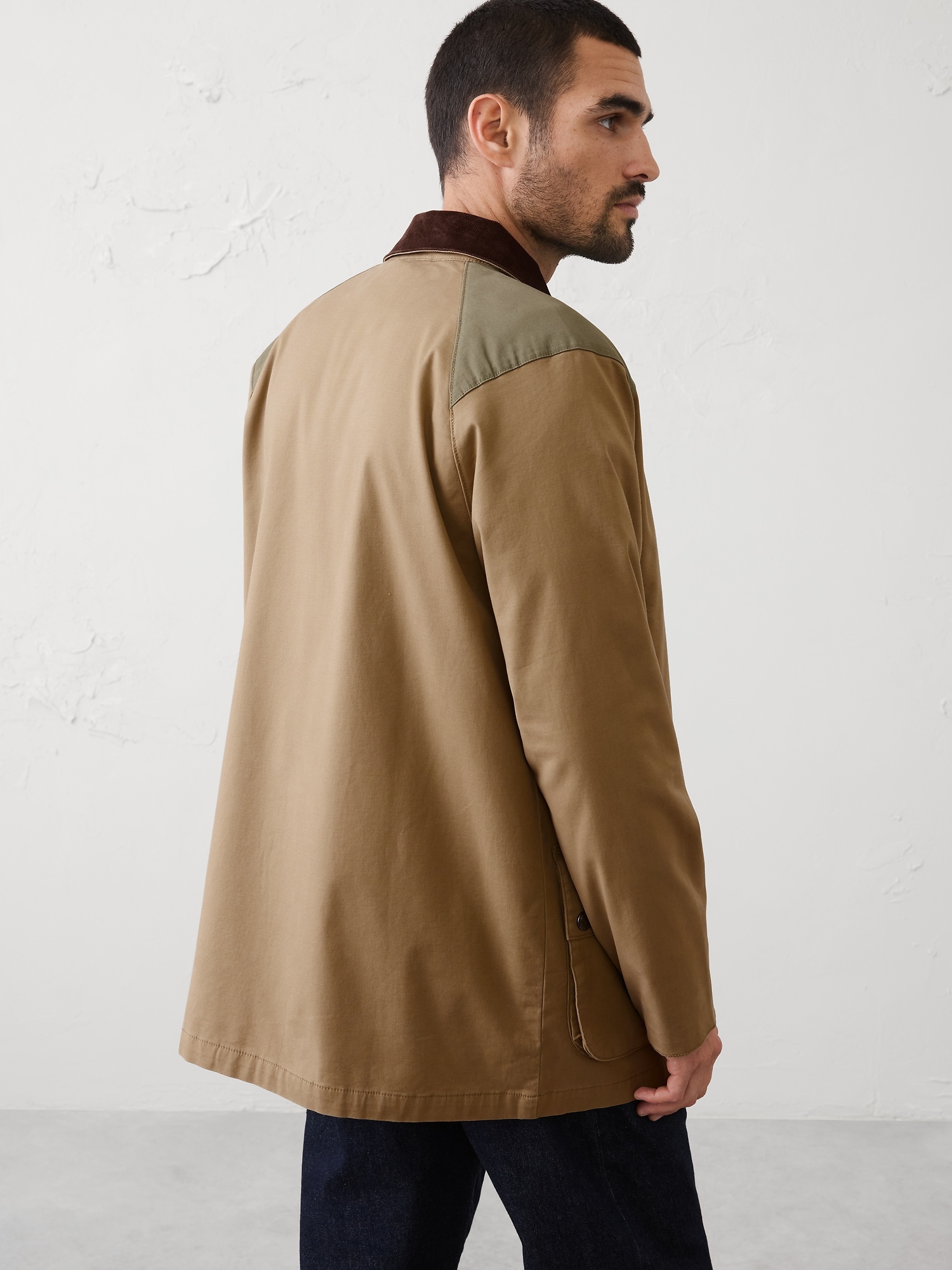 Image number 2 showing, Cord Collar Field Jacket