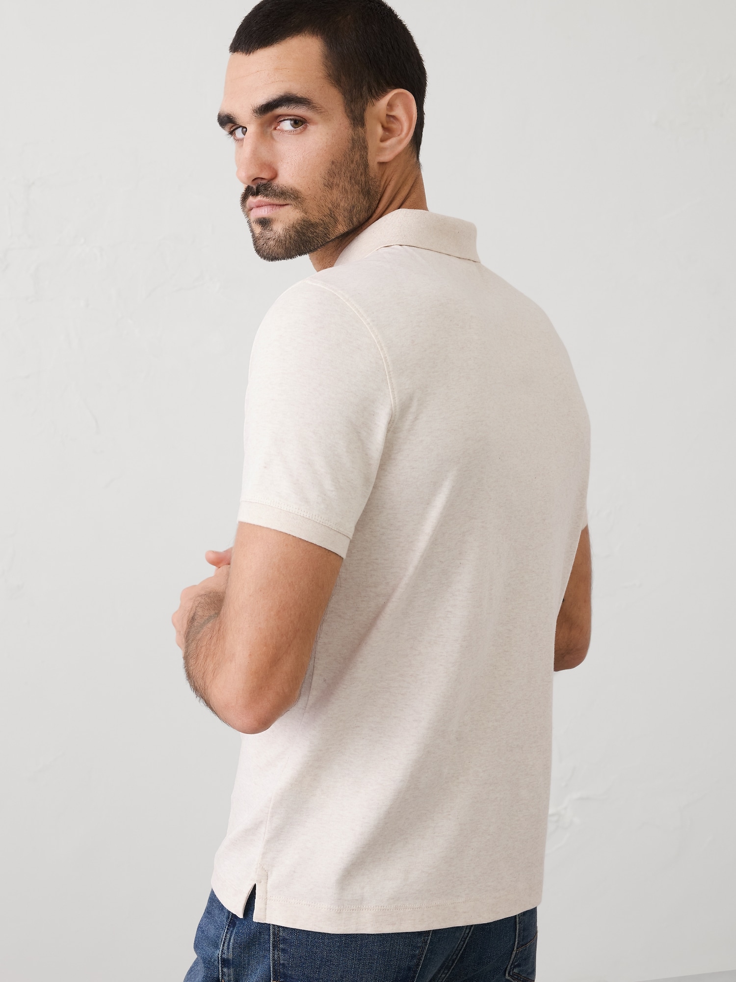 Image number 2 showing, Slim Luxe Touch Polo