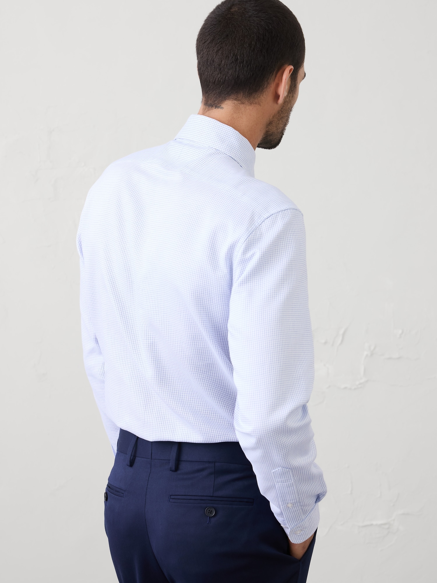 Image number 2 showing, Slim-Fit Dobby Dress Shirt