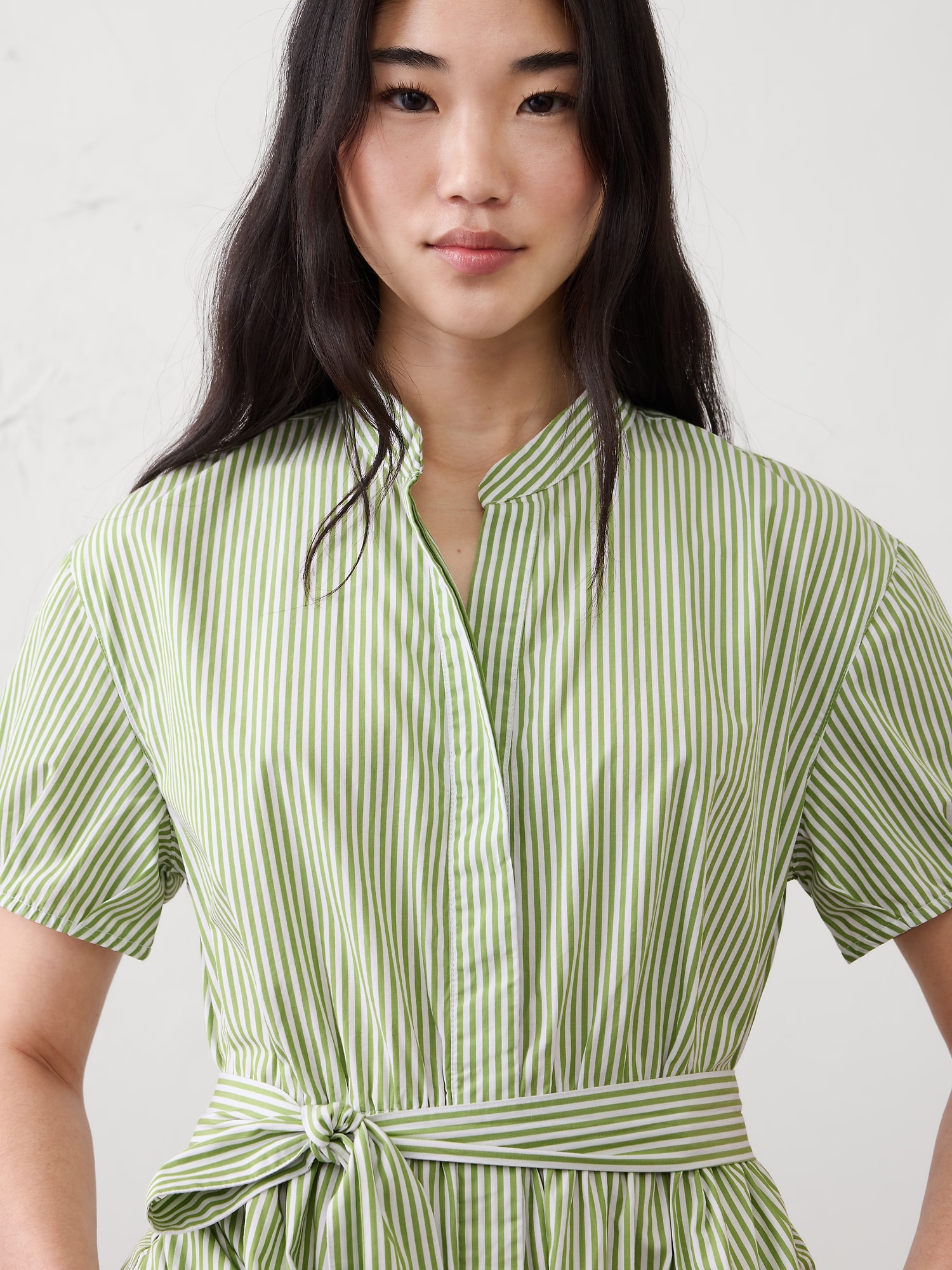 Image number 3 showing, Poplin Midi Shirtdress