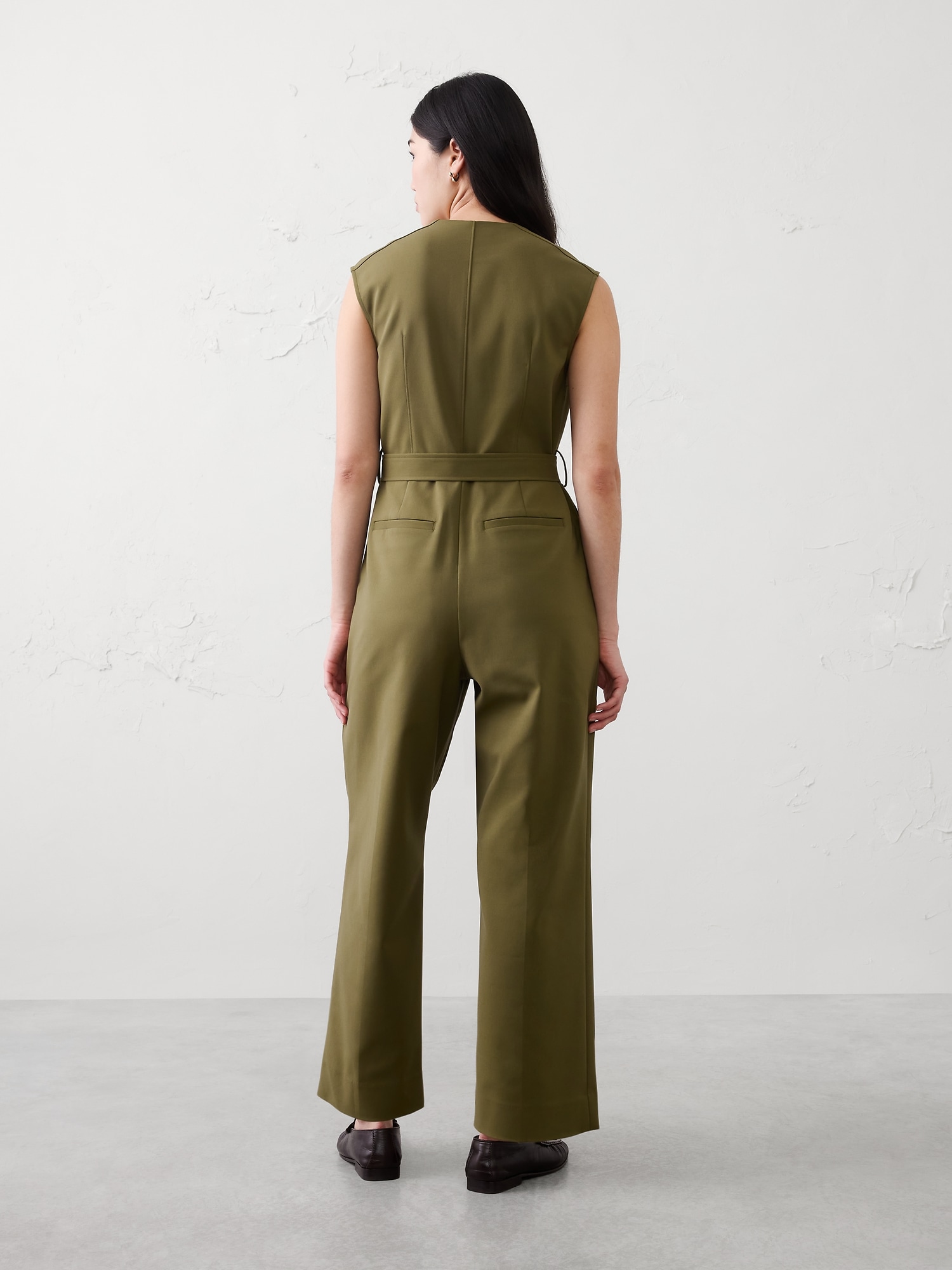 Image number 2 showing, Utility Sateen Jumpsuit
