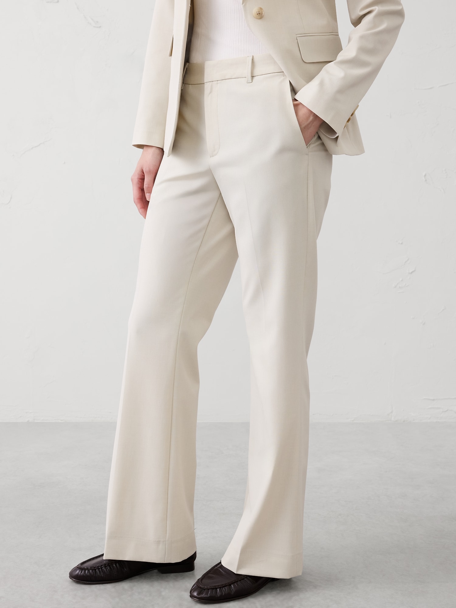Image number 3 showing, Bootcut High-Rise Sculpted Trouser