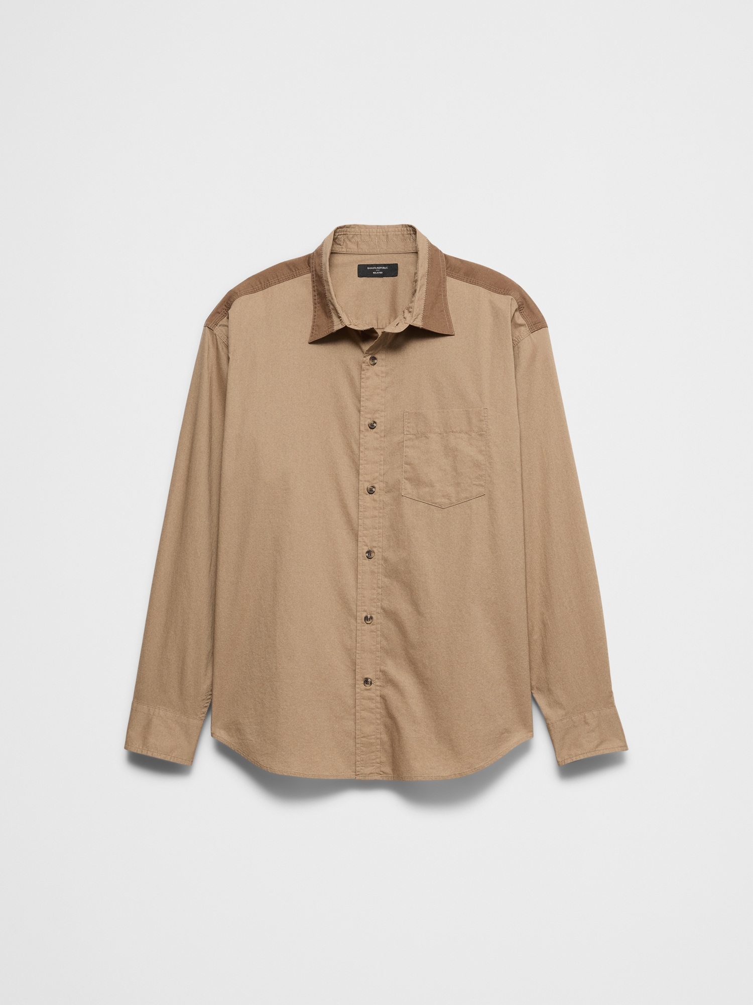 Image number 7 showing, Relaxed-Fit Patchwork Shirt