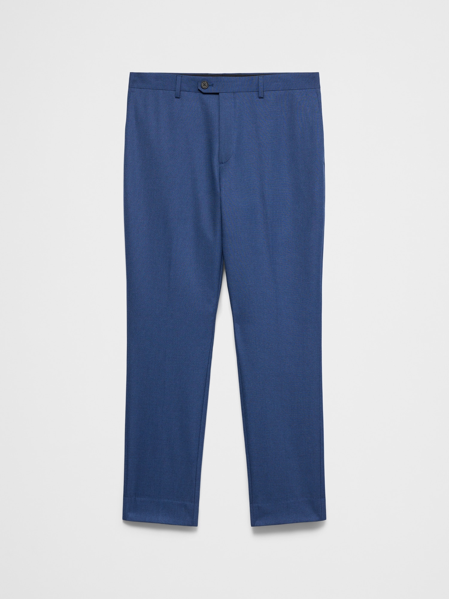 Image number 4 showing, Tailored-Fit Mini Check Suit Trouser