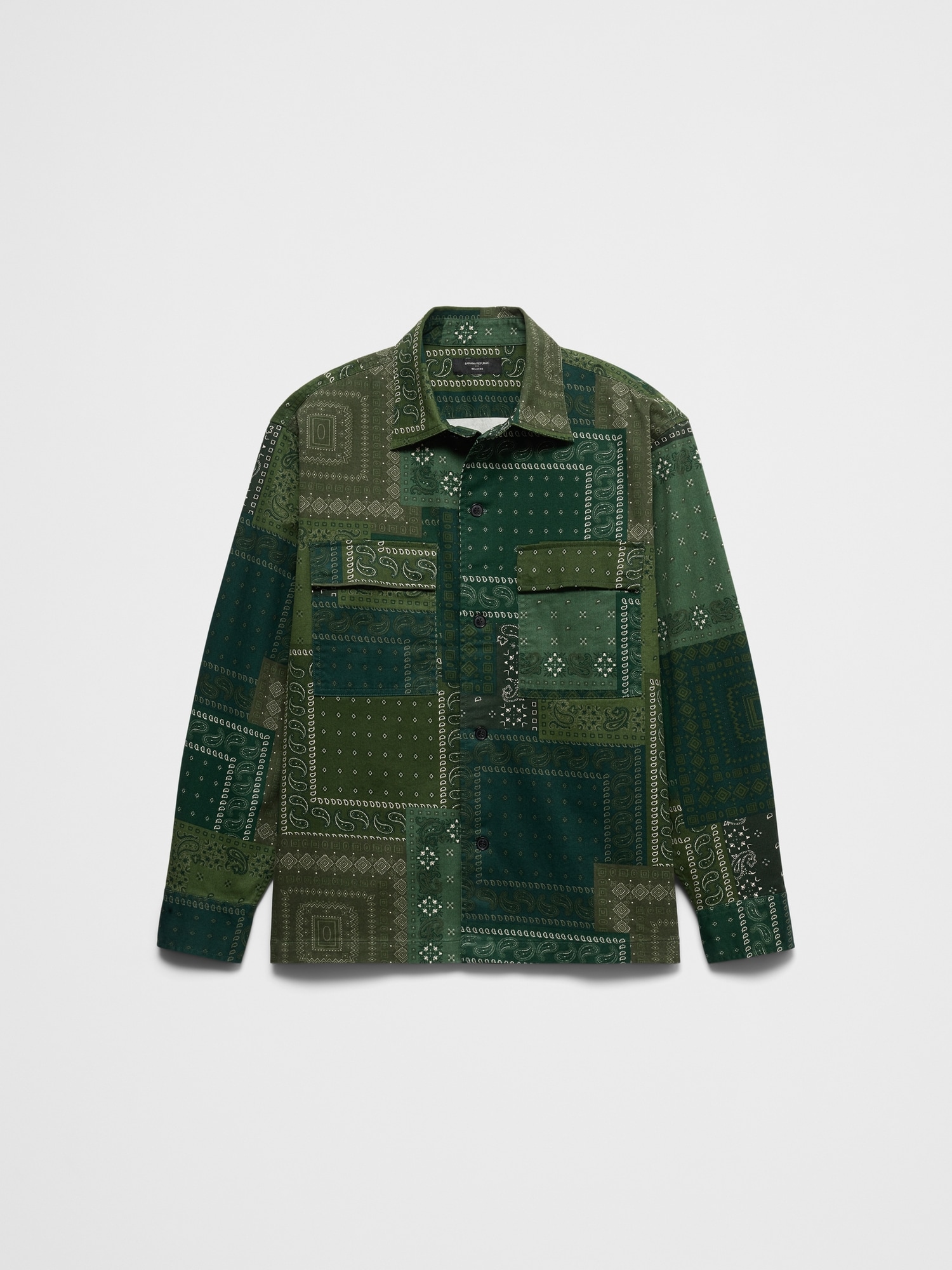 Image number 4 showing, Relaxed-Fit Surplus Overshirt