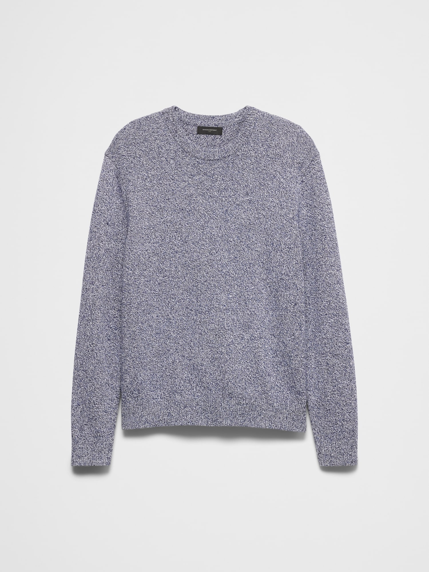 Image number 4 showing, Marled Textured Crew-Neck Sweater