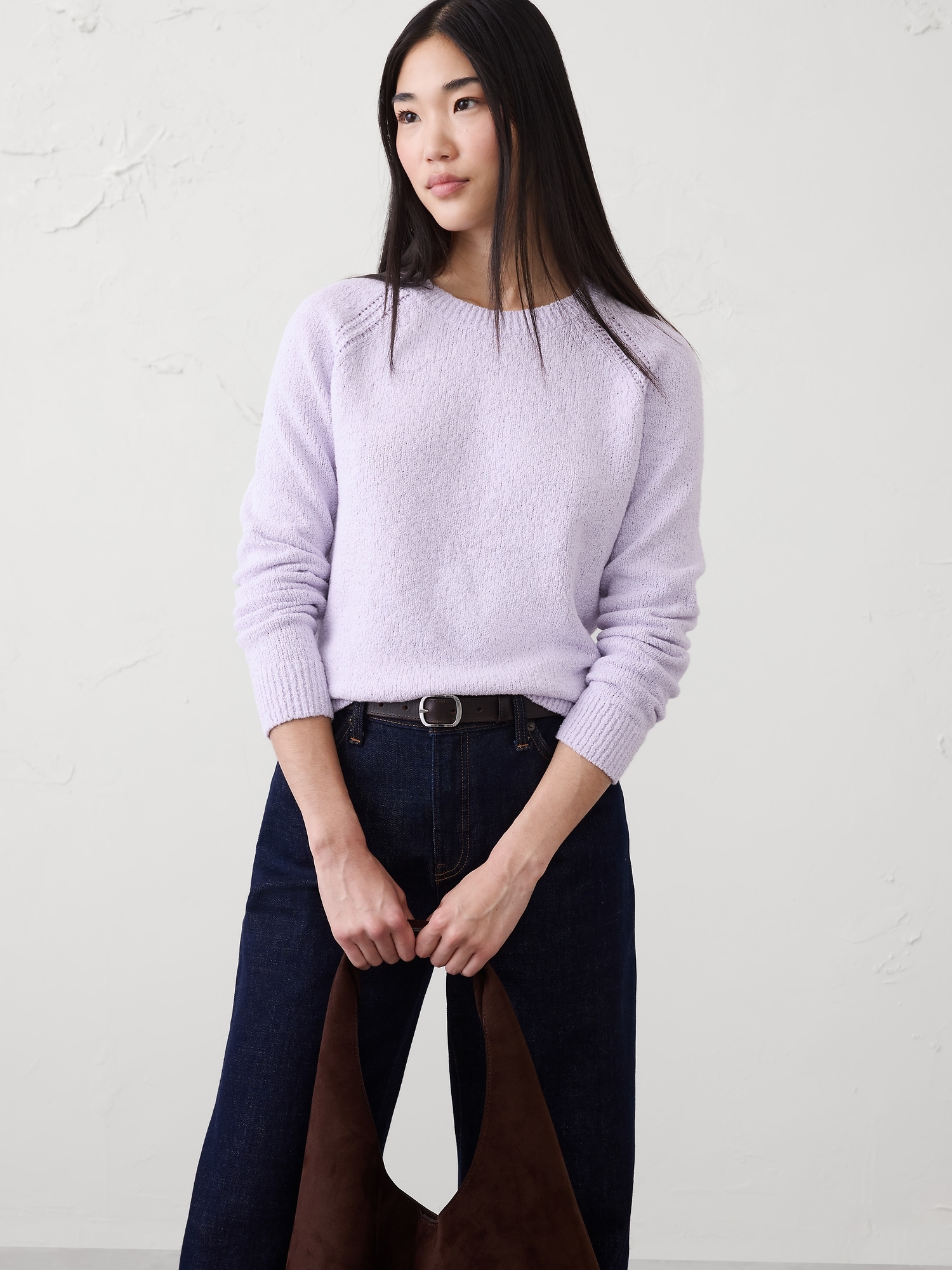 Boucle Raglan Sweater
