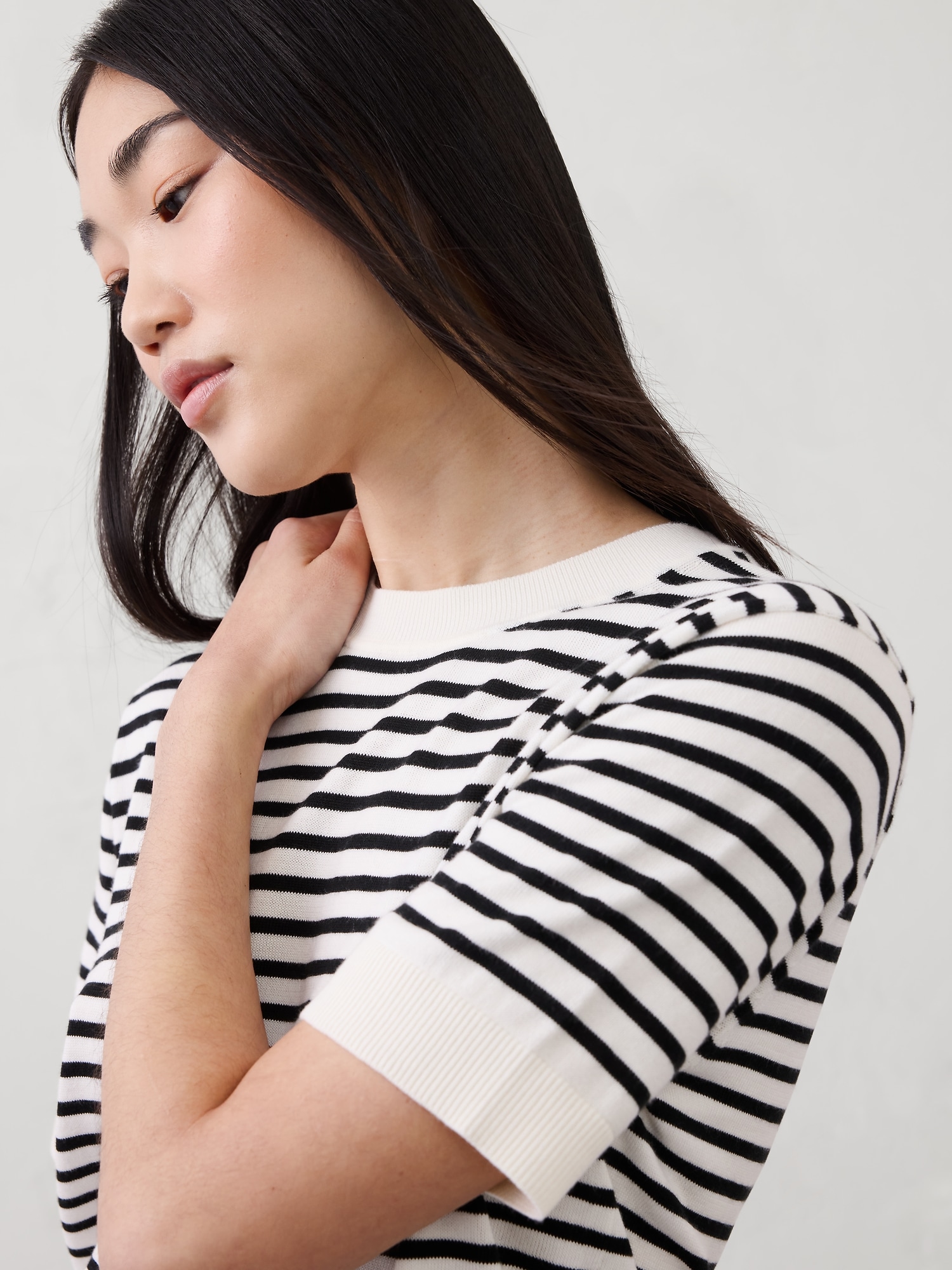 Image number 3 showing, Striped Forever Sweater T-Shirt