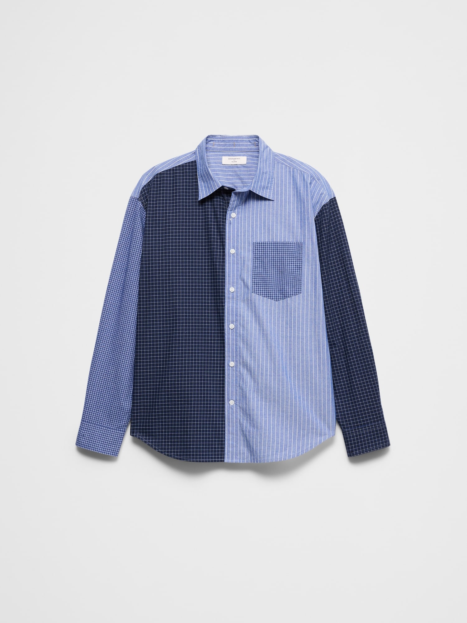 Image number 4 showing, Relaxed-Fit Patchwork Shirt