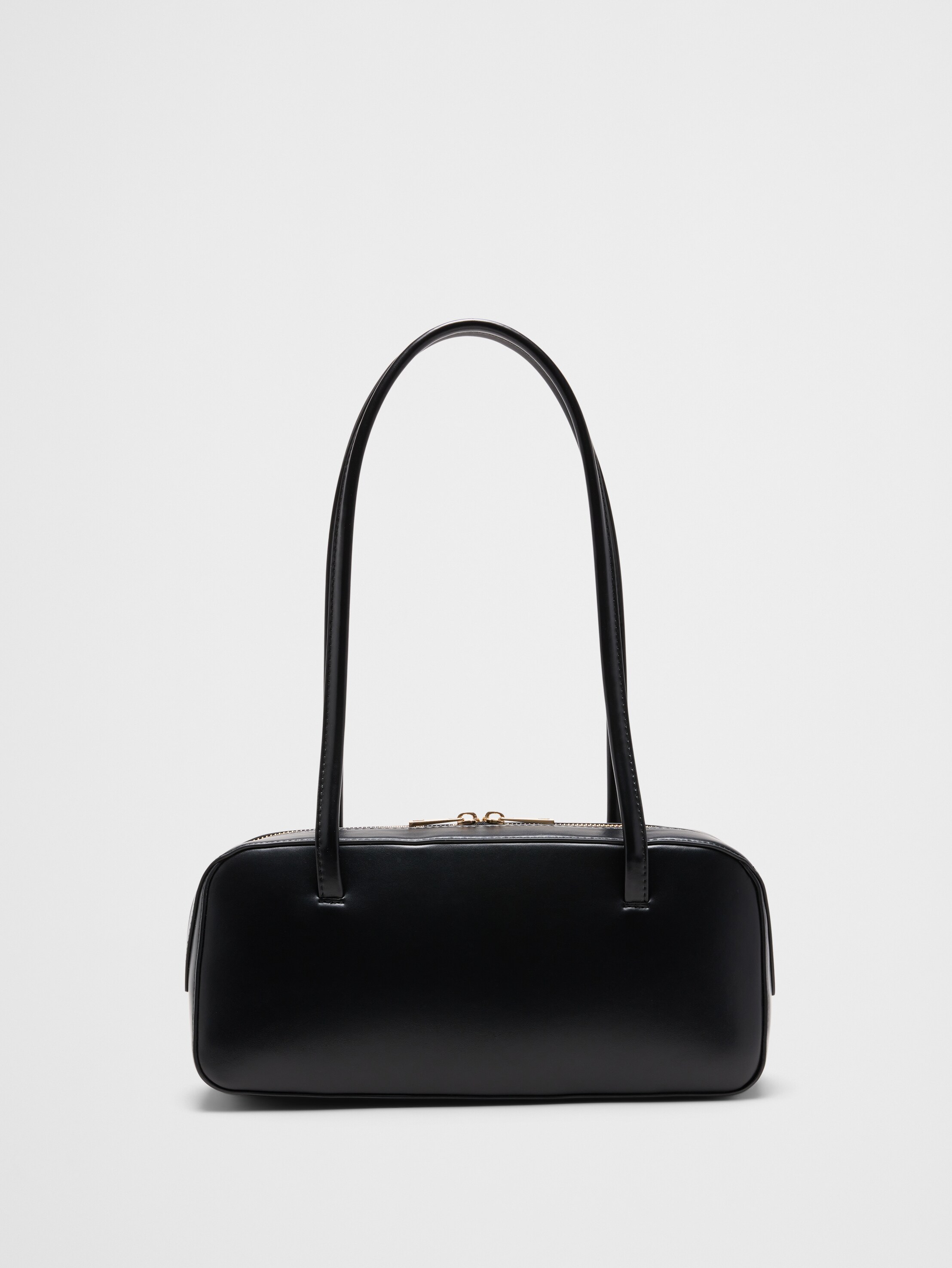 Vegan Leather East West Top Handle Bag