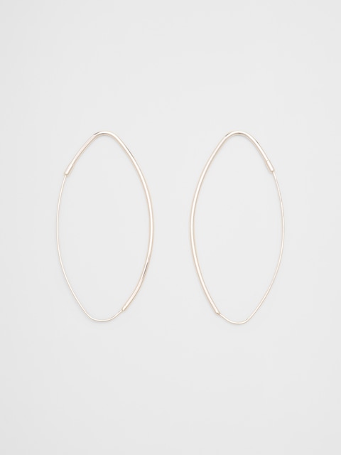 Wire Teardrop Earrings