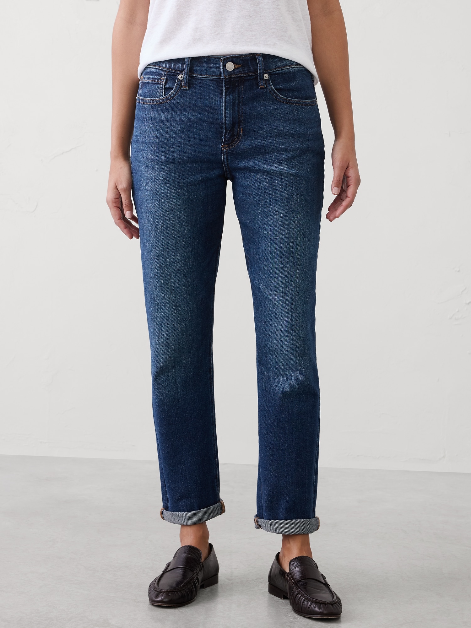 Image number 3 showing, Girlfriend Mid-Rise Jean