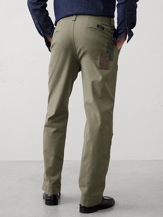 Slim Straight Patchwork Chino | Banana Republic Factory