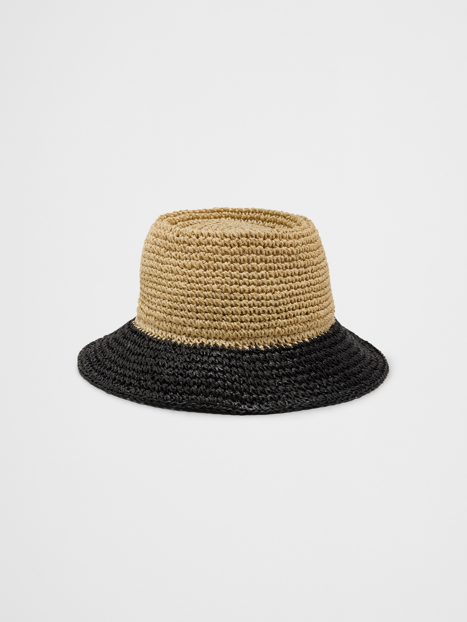 Straw Bucket Hat