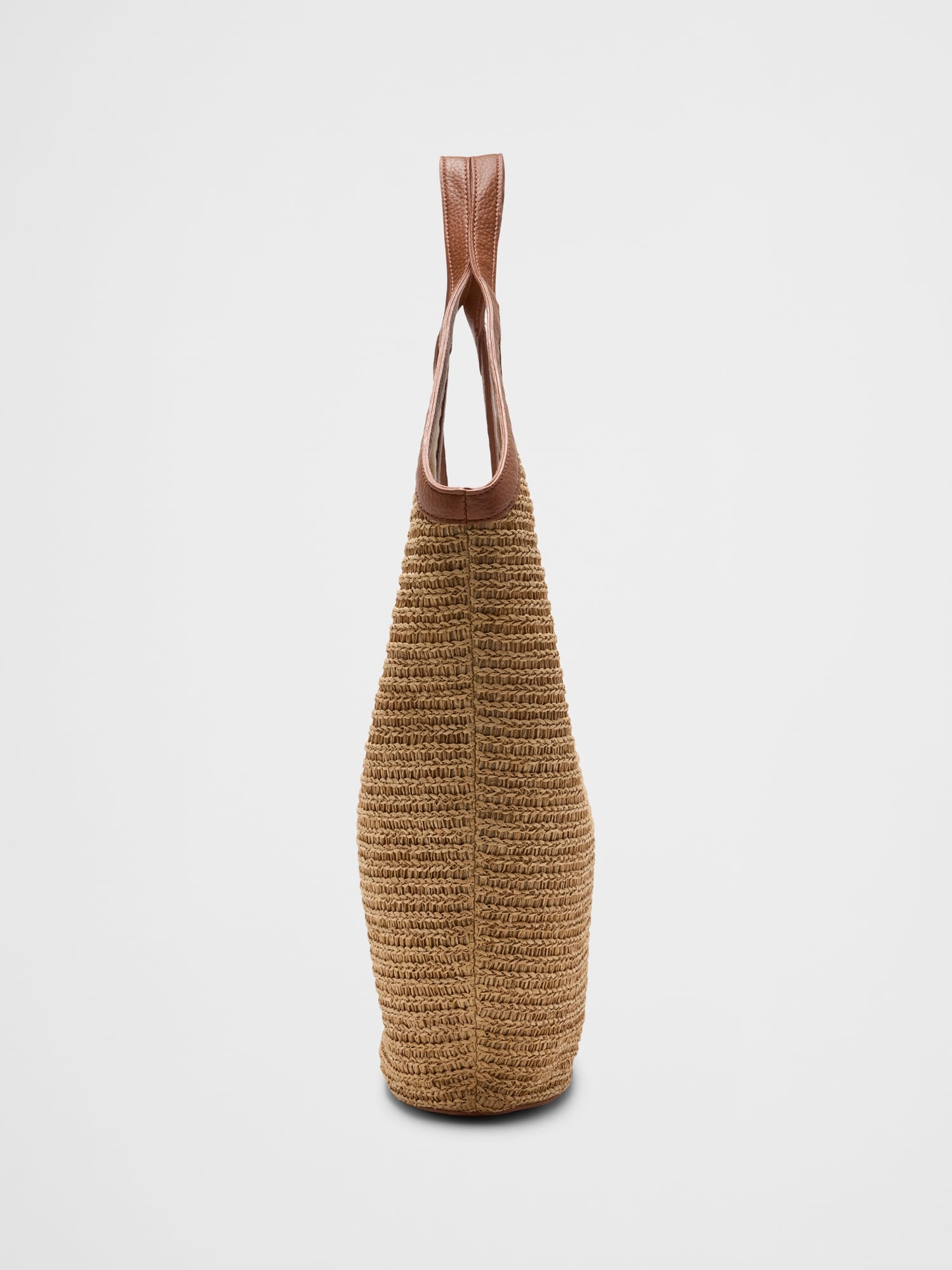 Image number 2 showing, Straw Hobo Tote