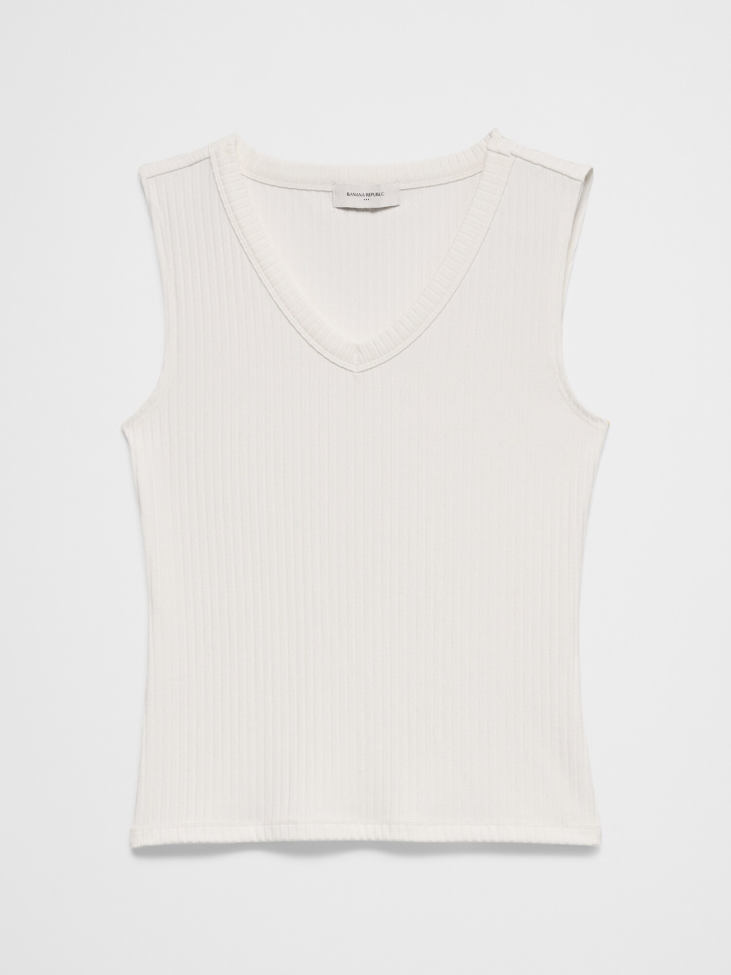 Image number 4 showing, Ribbed V-Neck T-Shirt