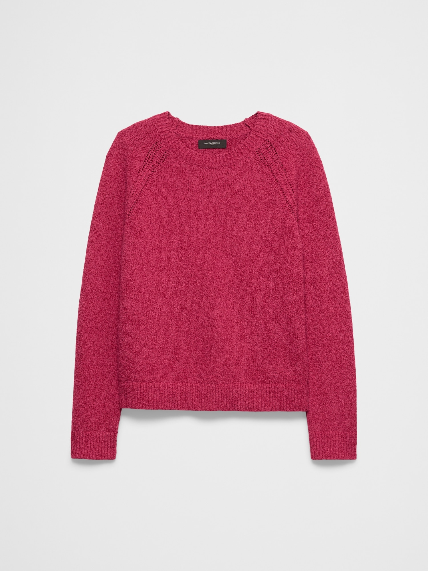 Image number 7 showing, Boucle Raglan Sweater