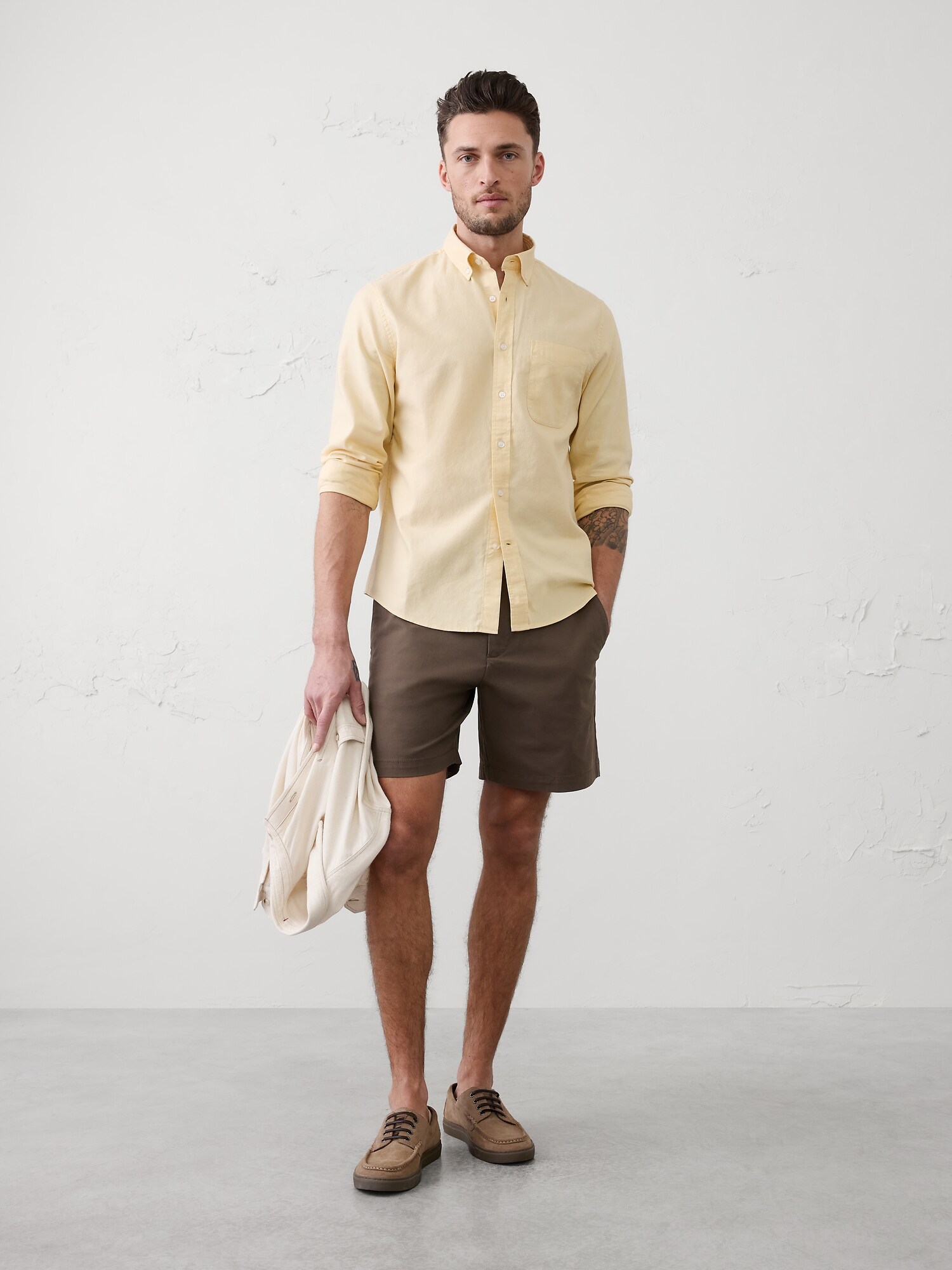 Slim-Fit Oxford Shirt