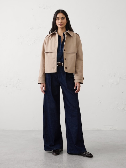 Short Trench Jacket