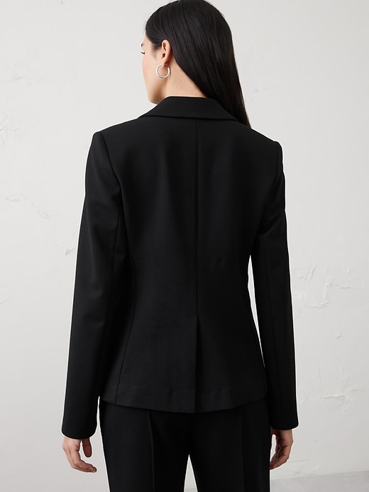 Ponte 2 Casual Blazer LS ブラック サイズ 4 Ponte Blazer | Banana Republic Factory