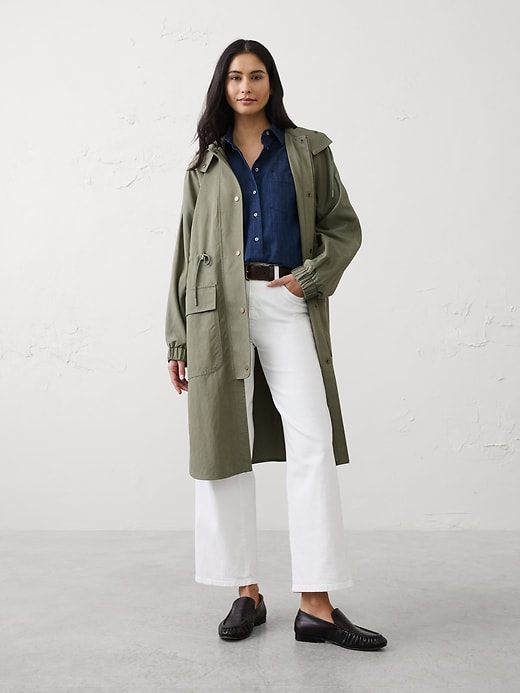 Long Anorak | Banana Republic Factory