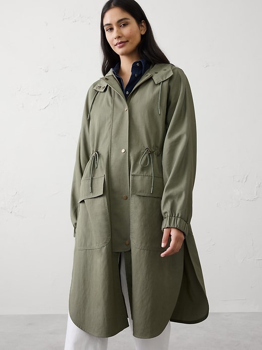 Long Anorak | Banana Republic Factory