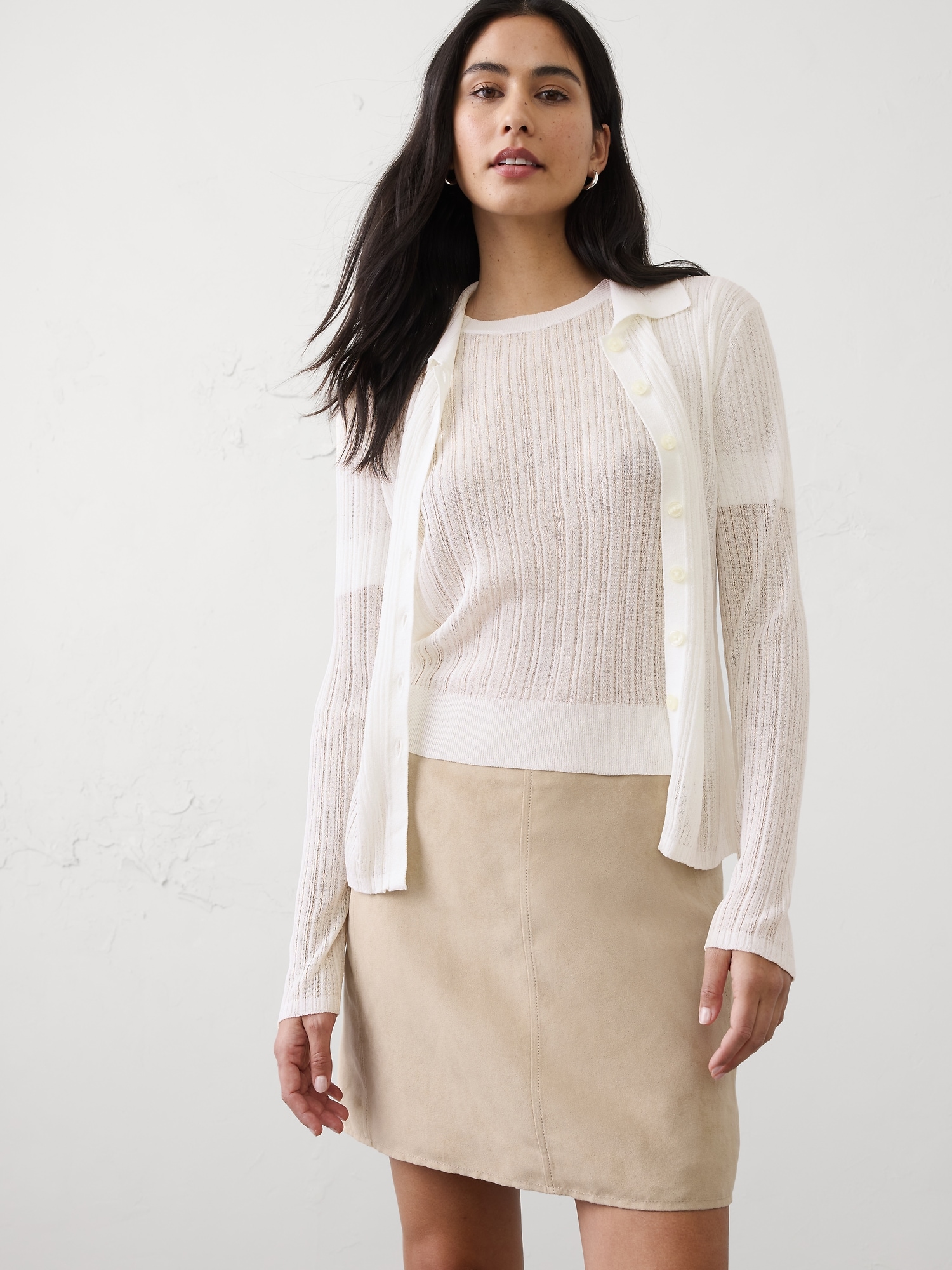 Image number 3 showing, Sheer Sweater T‑Shirt