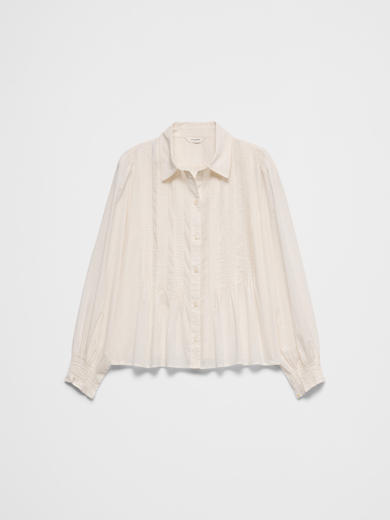 Image number 4 showing, Fine Pintuck Voile Shirt