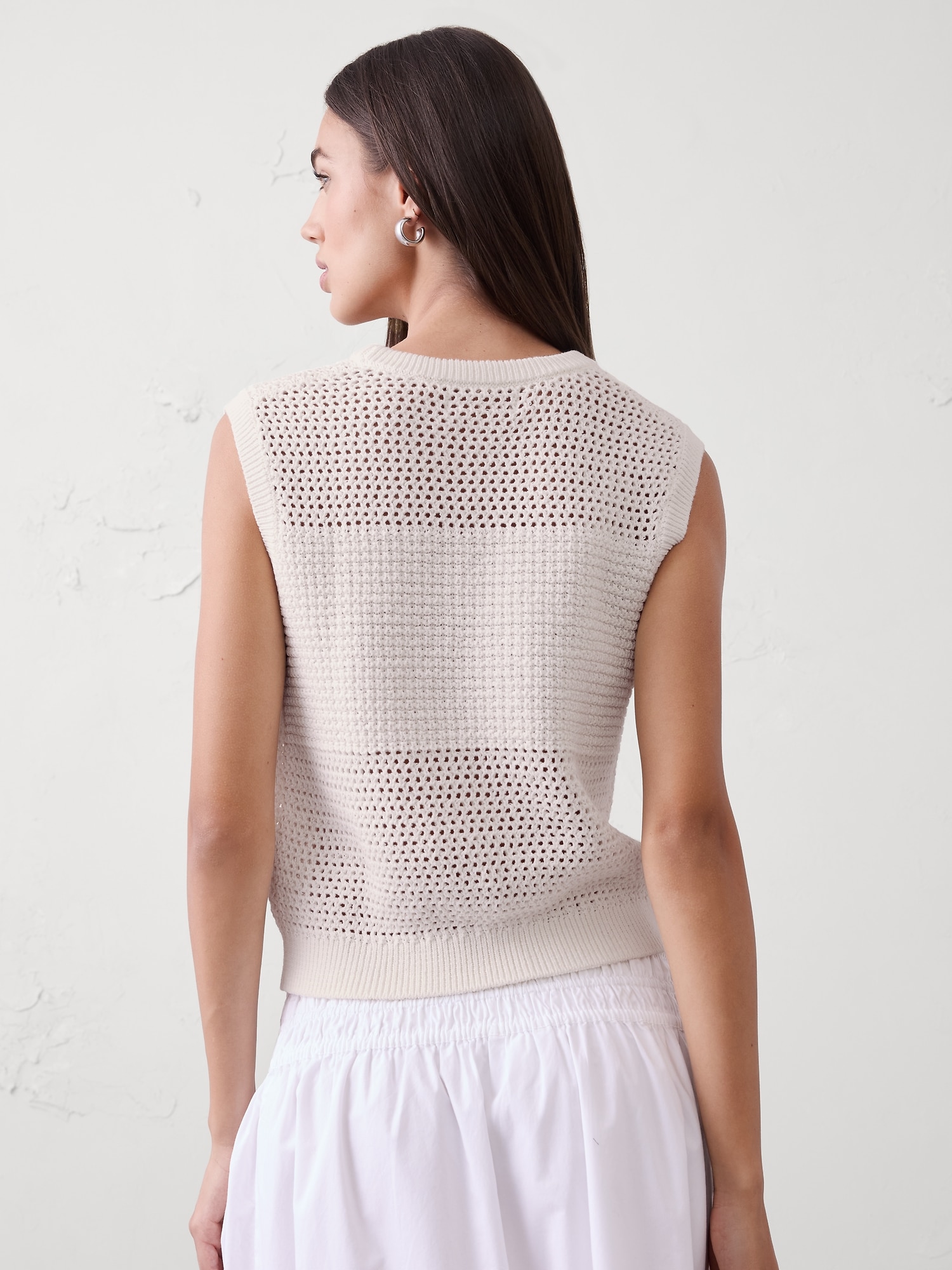 Image number 2 showing, Mixed Stitch Sweater Tank