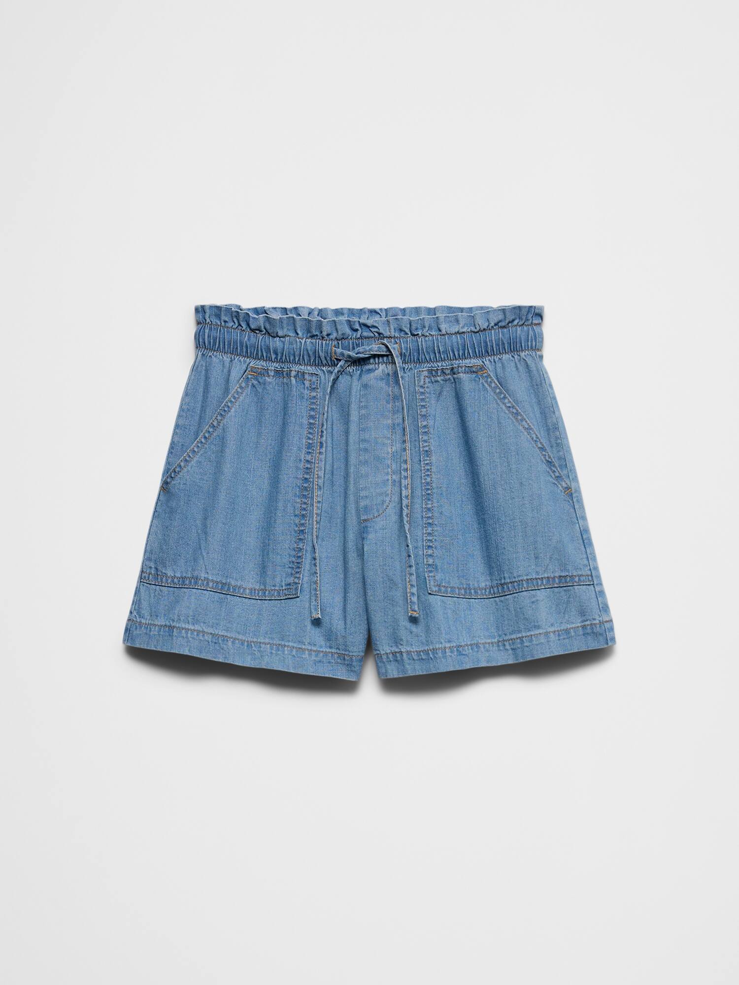 Image number 4 showing, Mid-Rise Summerweight Denim Pull-On Short