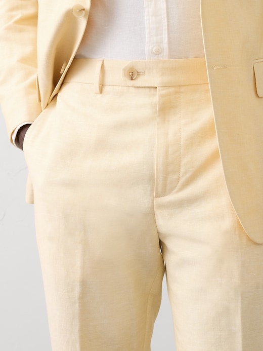 Linen-Blend Suit Trouser | Banana Republic Factory