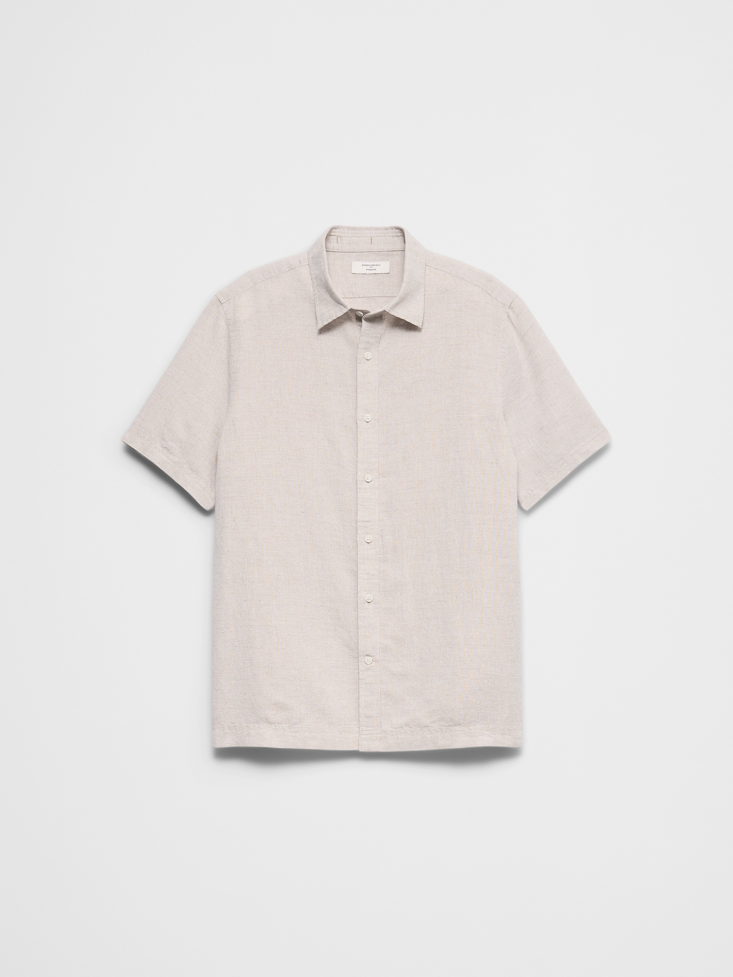 Image number 4 showing, Standard-Fit Linen-Blend Shirt