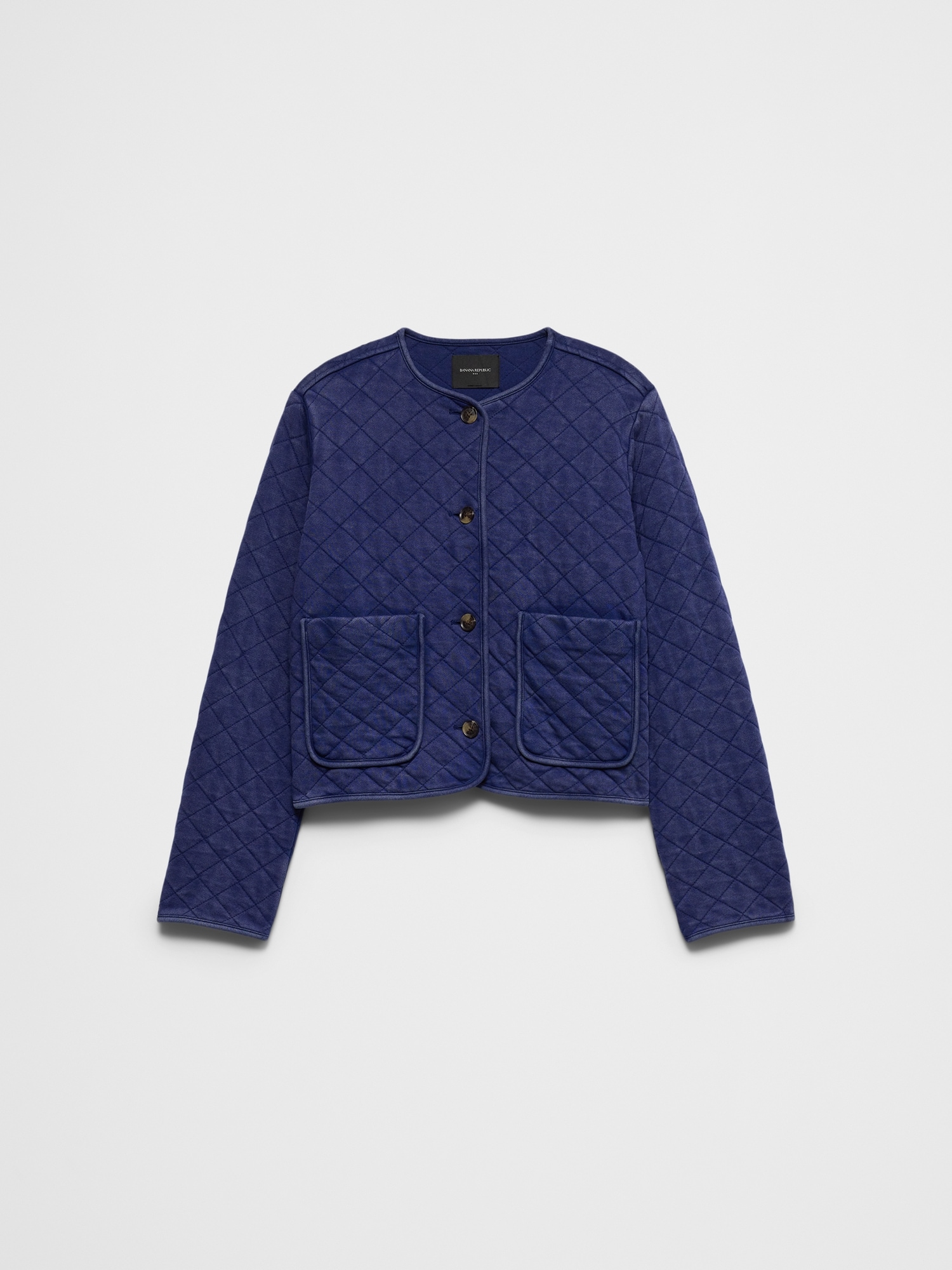 Image number 4 showing, Quilted Knit Jacket