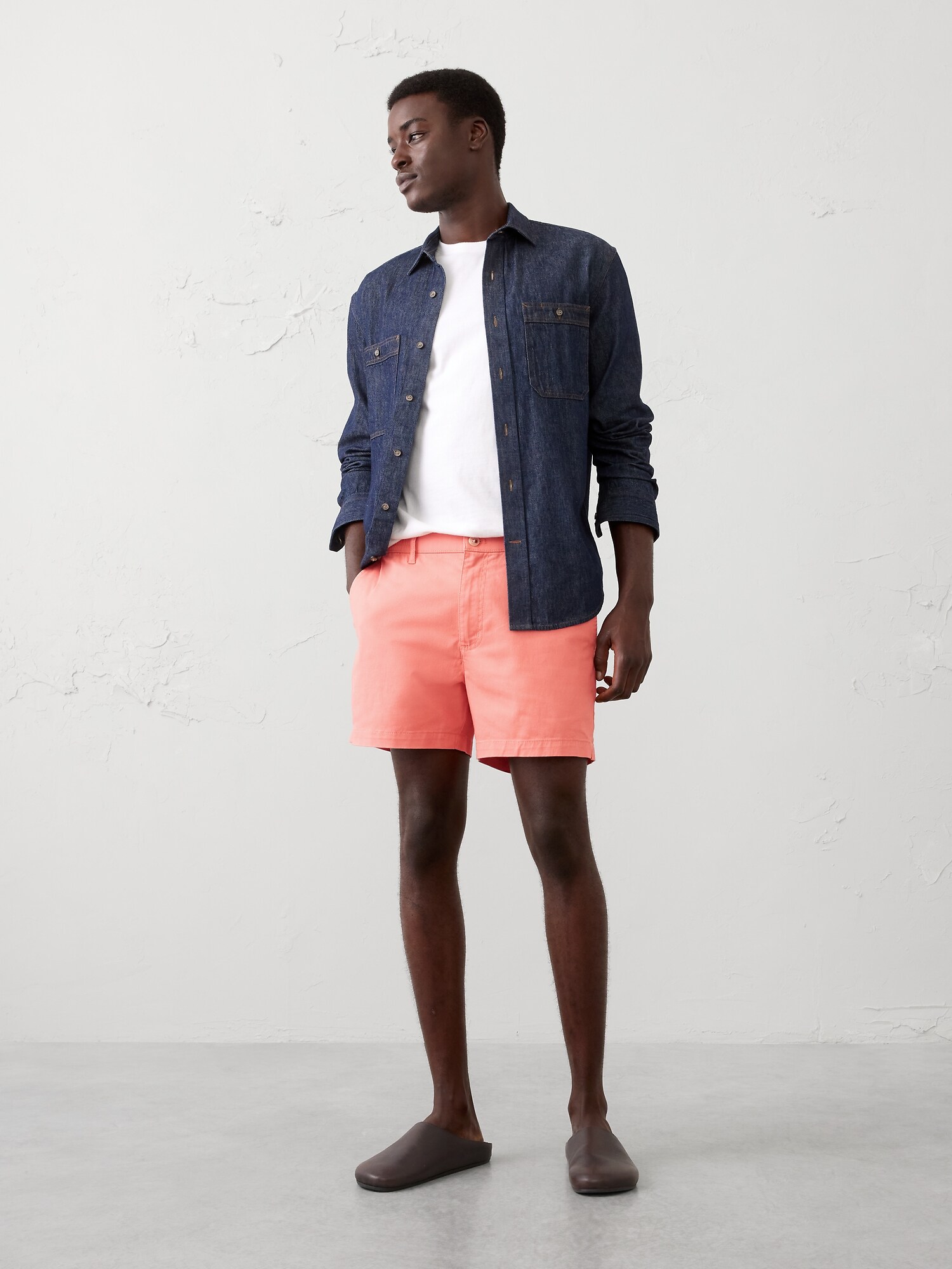 Slim-Fit 5" Chino Short