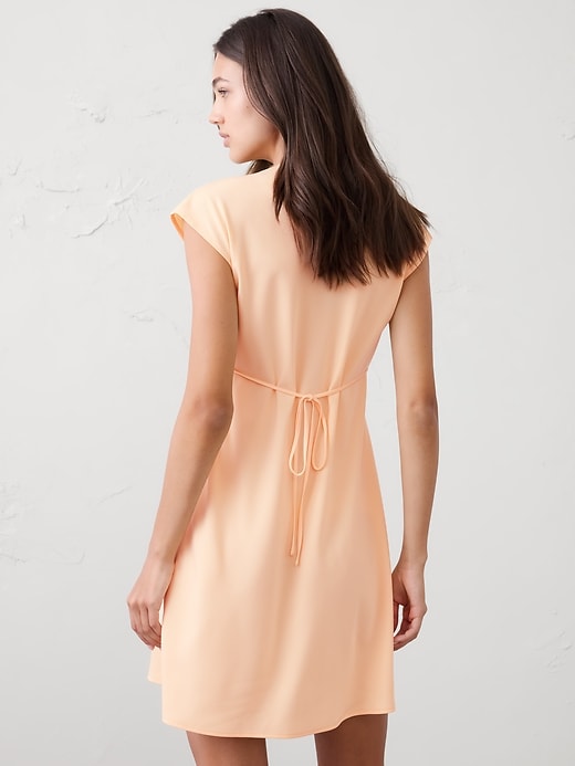 strapless open back dress Halter Neck Dress with Open Back and Flowy Skirt – Ms.Me Fashion