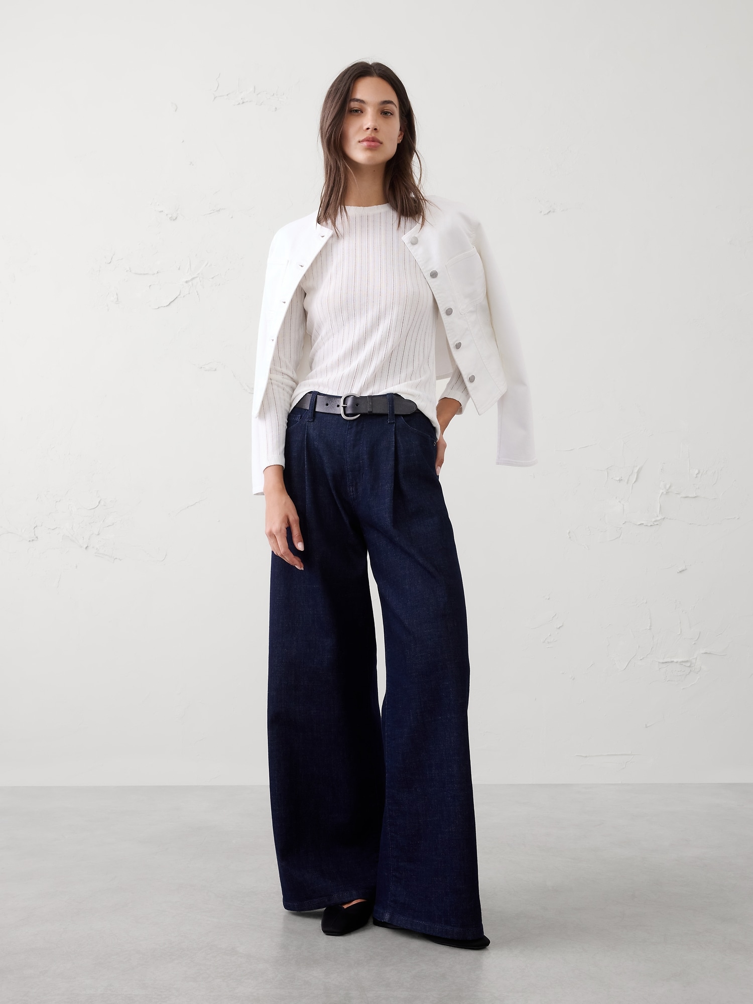 Image number 3 showing, Sheer Ribbed Top