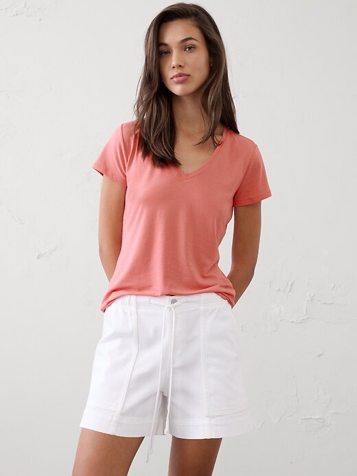 Image number 1 showing, Timeless V-Neck T-Shirt