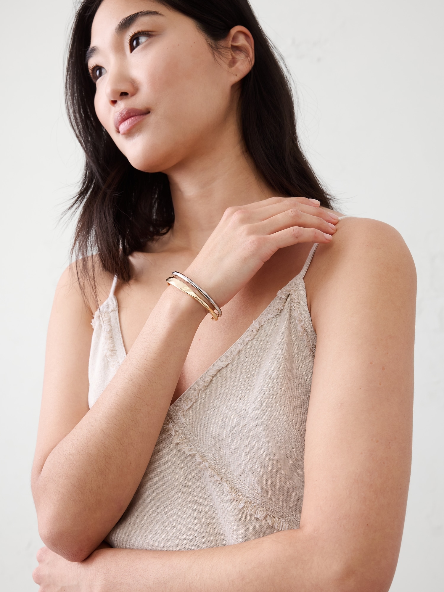 Image number 2 showing, Mixed Metal Cuff