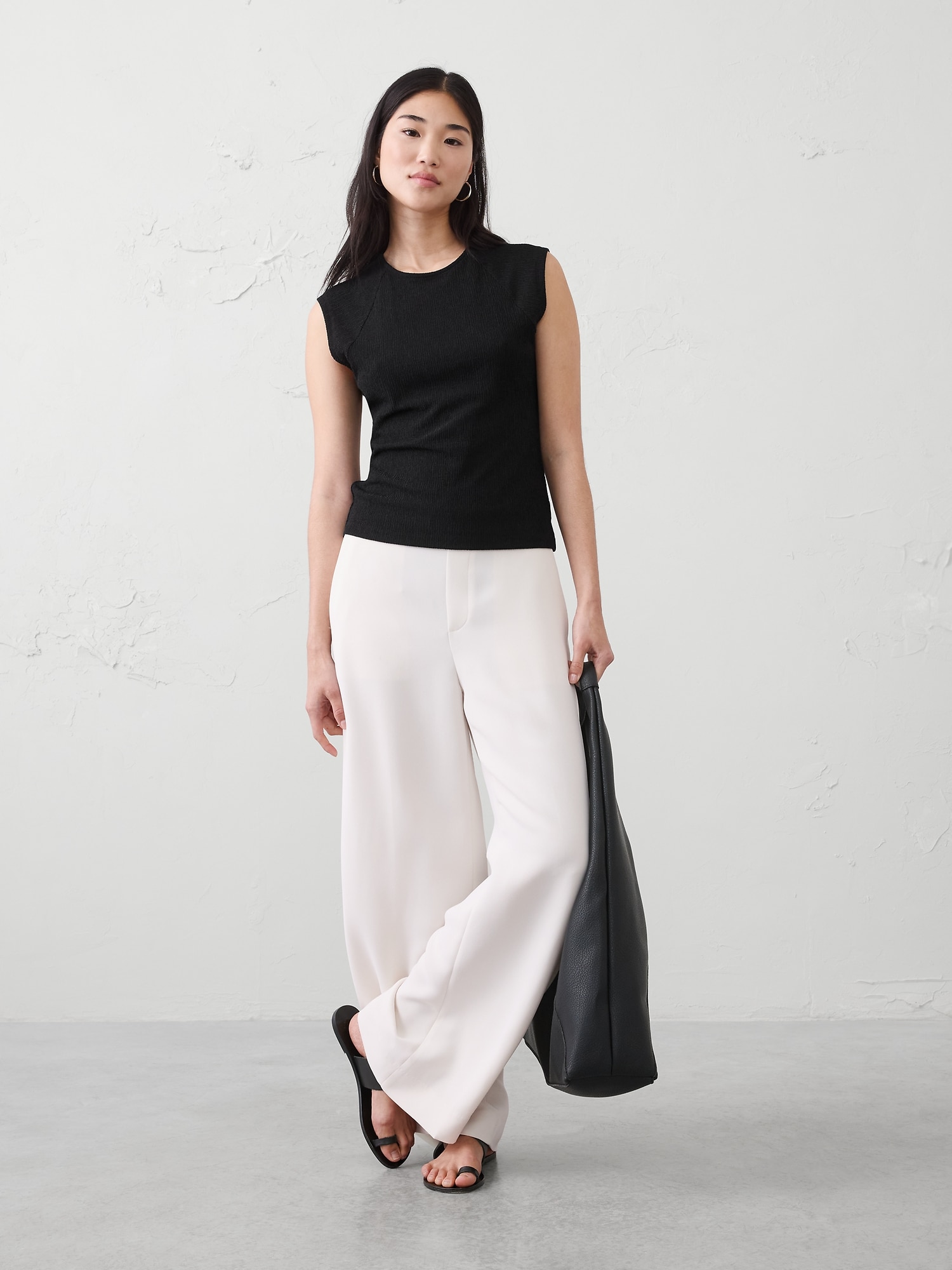 Image number 3 showing, Jacquard Crinkled Top