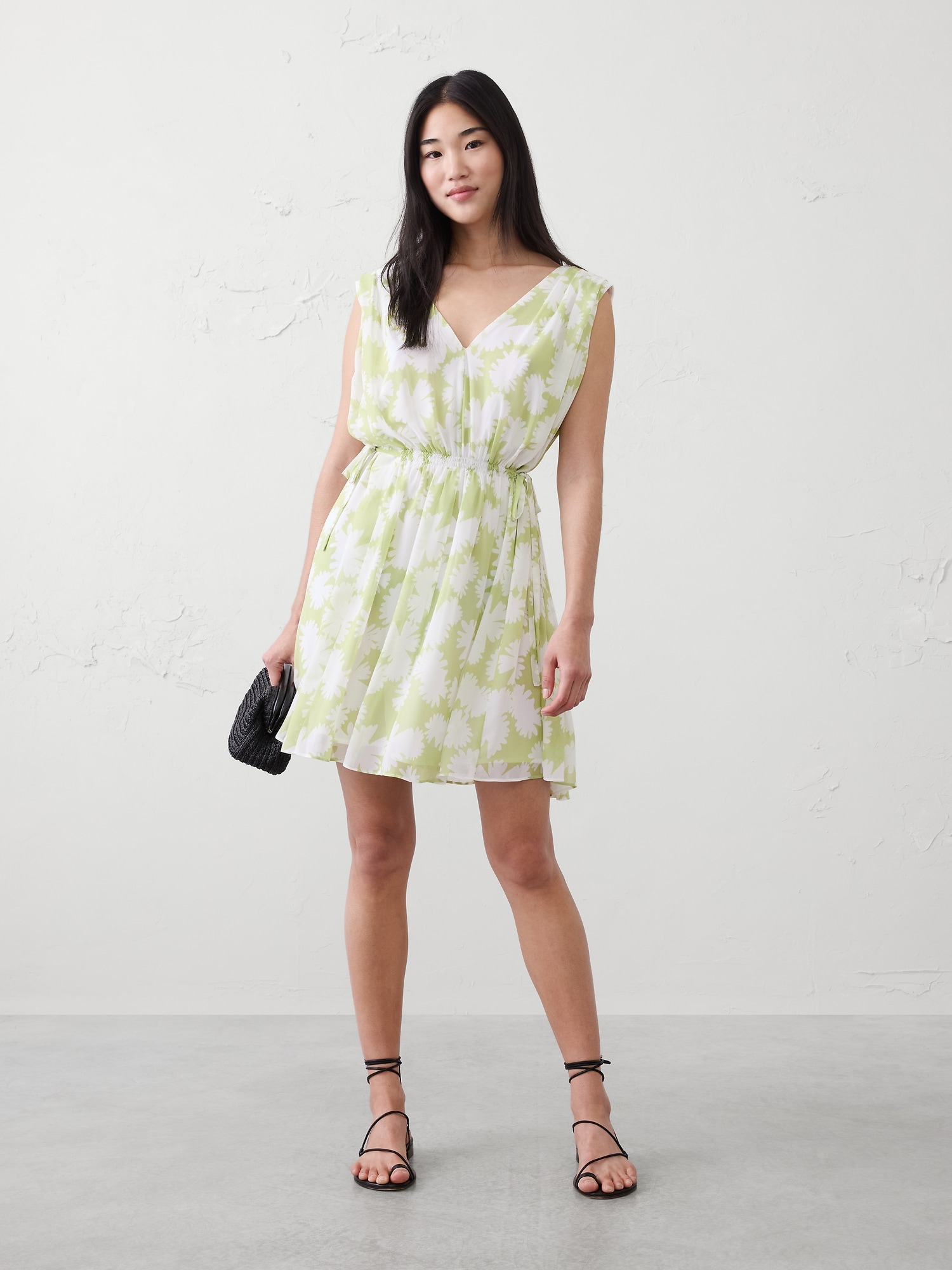 Image number 1 showing, Side-Tie Mini Dress